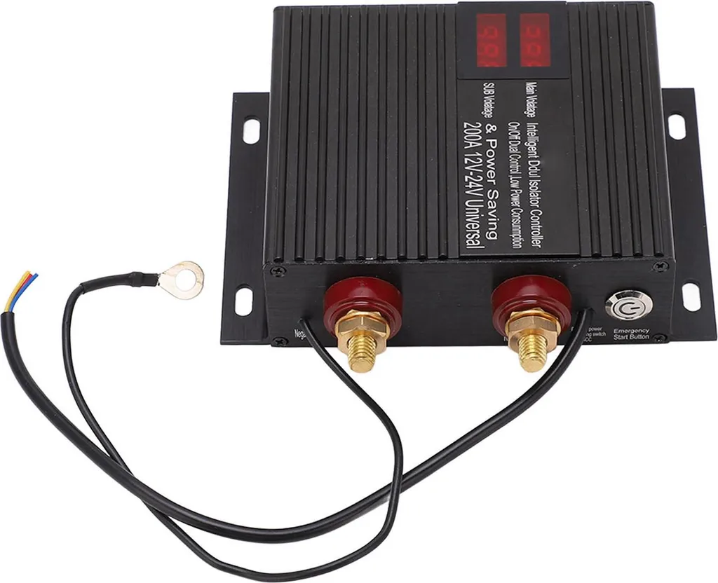 Sezionatore Batteria Heavy Duty 200A VSR 12V 24V per Camion e UTV