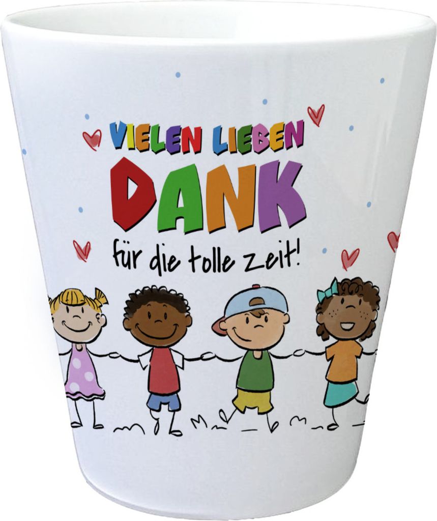 Danke für die tolle Zeit Blumentopf Produktbild 