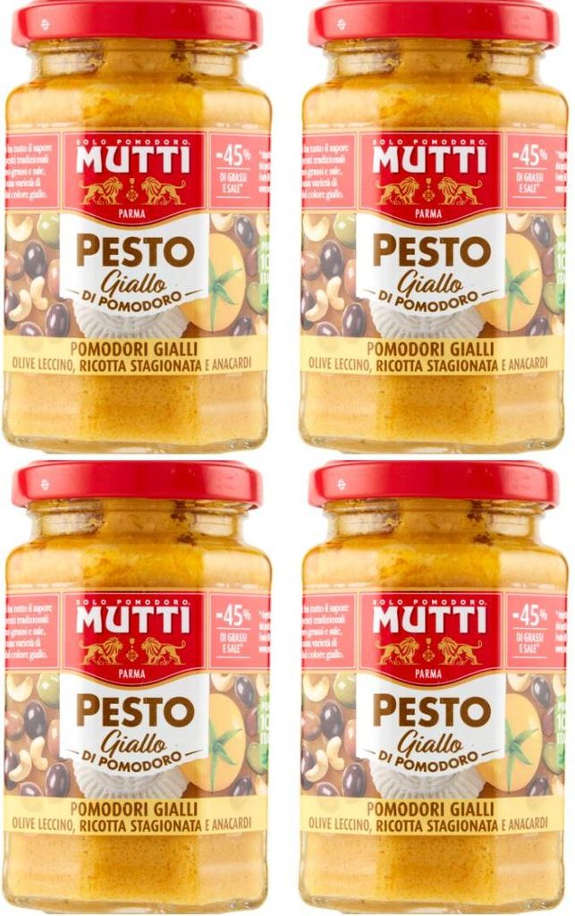 Italienische gelbe Tomatenpesto Giallo di pomodoro 180g - Mutti