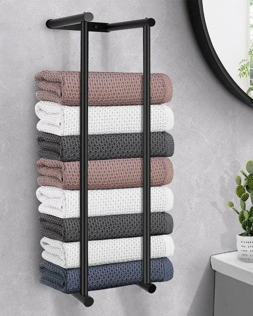 Support serviette mural 75 cm pour un séchage rapide et efficace
