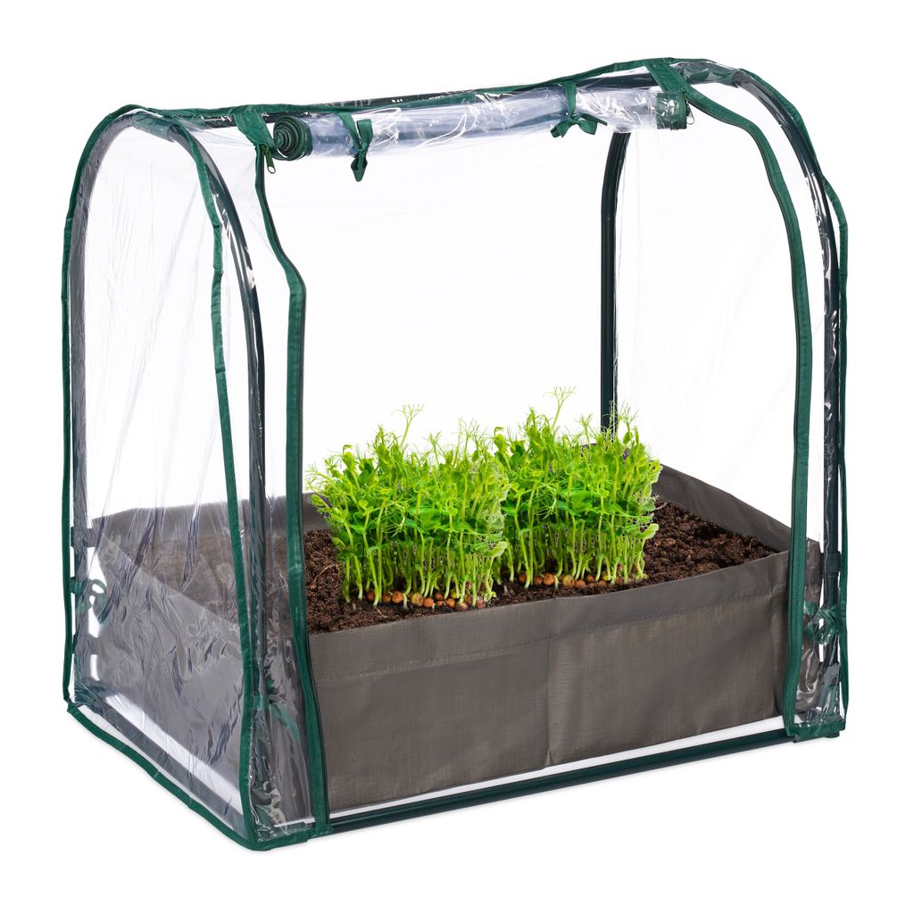 relaxdays Frühbeet mit Pflanzsack