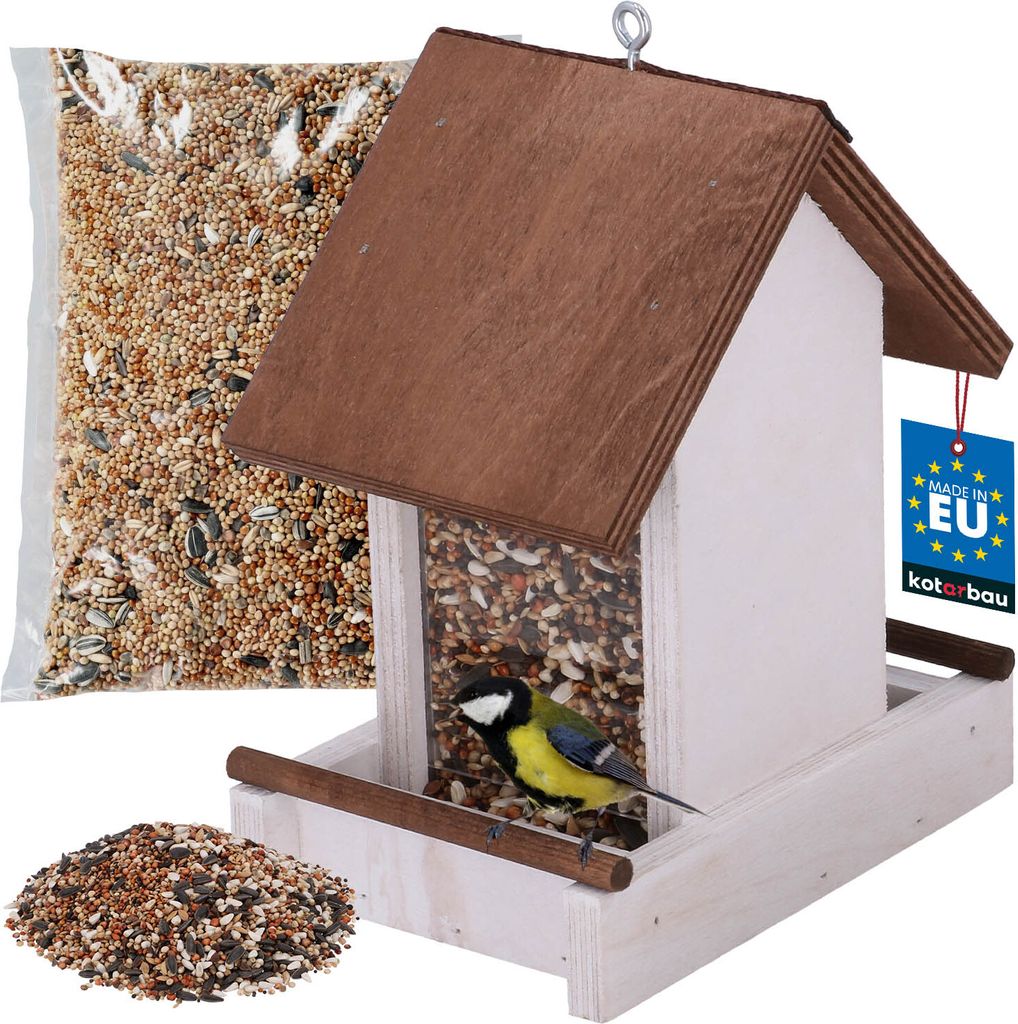 KOTARBAU® Vogelhaus zum Aufhängen 11x16,2x20,5cm Produktbild 