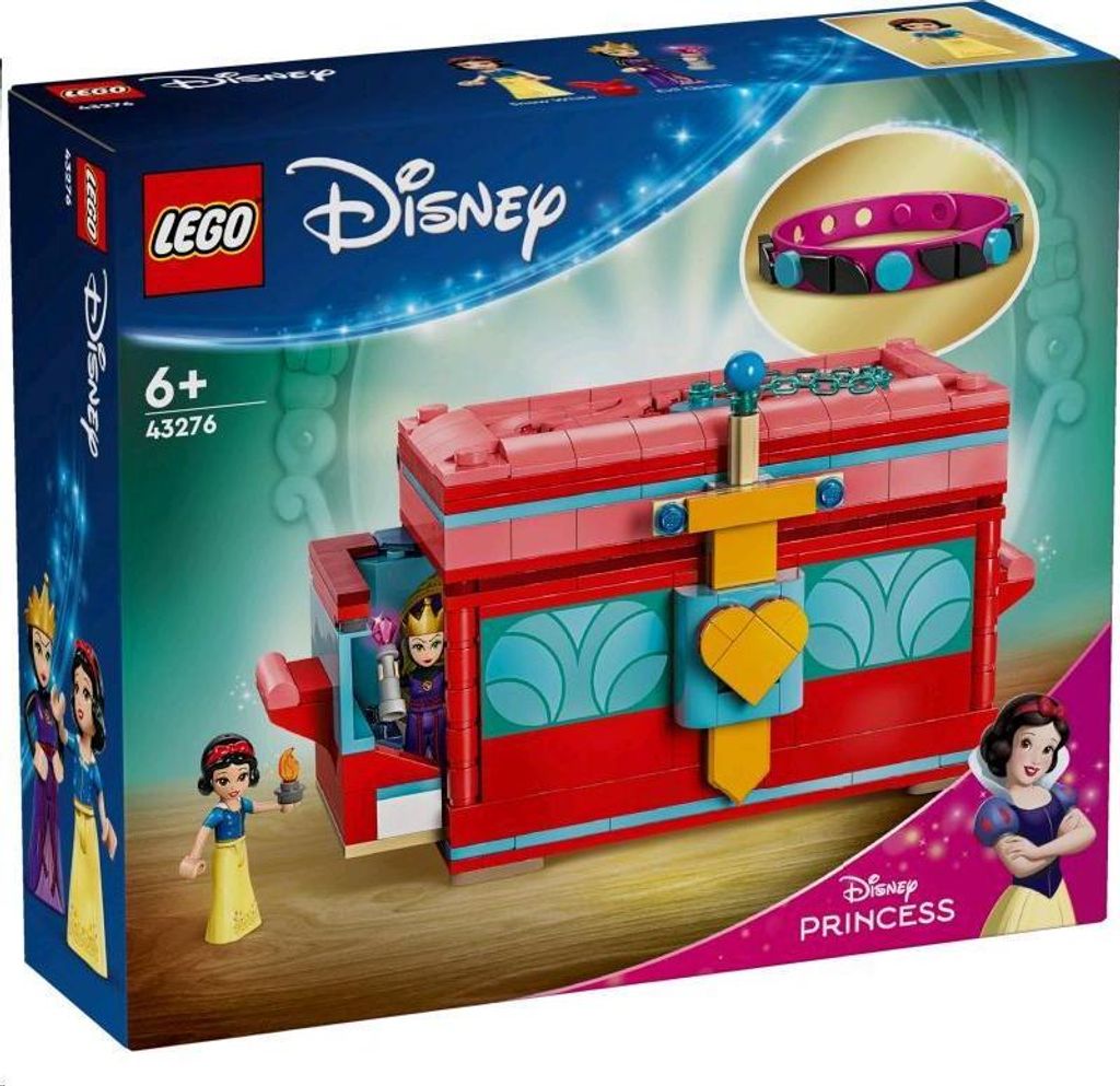 LEGO® Disney Princess 43276 Szkatułka z biżuterią Królewny Zdjęcie produktu 