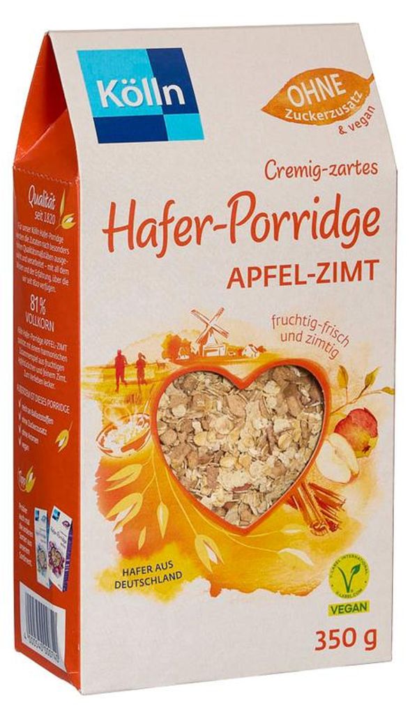 Kölln 2914423 Apfel-Zimt 350,0 g Productafbeelding 