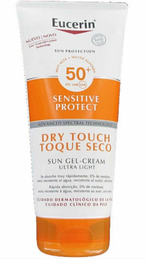 Eucerin Crema Gel Solare Dry Touch SPF50 200 ml Immagine del prodotto 