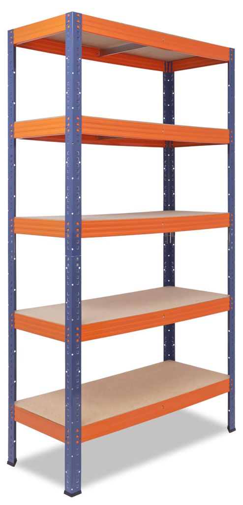 shelfplaza PRO 180x120x50cm Shelf v modro-oranžová Obrázek produktu 