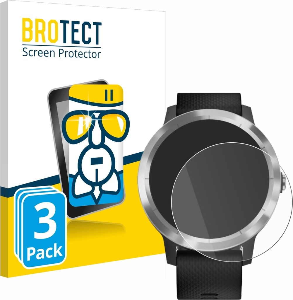 3x BROTECT Schutzglas für Garmin Vivoactive 3 / Forerunner Produktbild 