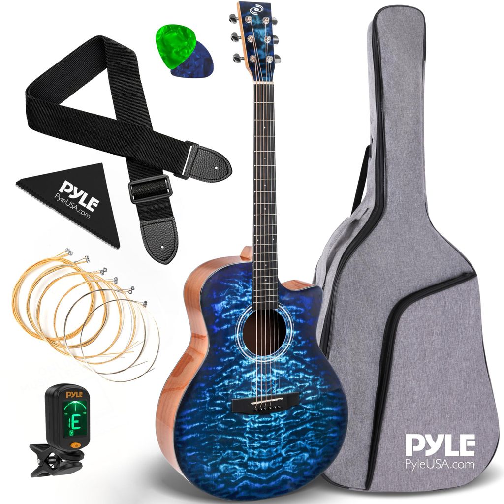 Pyle Akustik Gitarre – Akustische Gitarre für Anfänger, Produktbild 