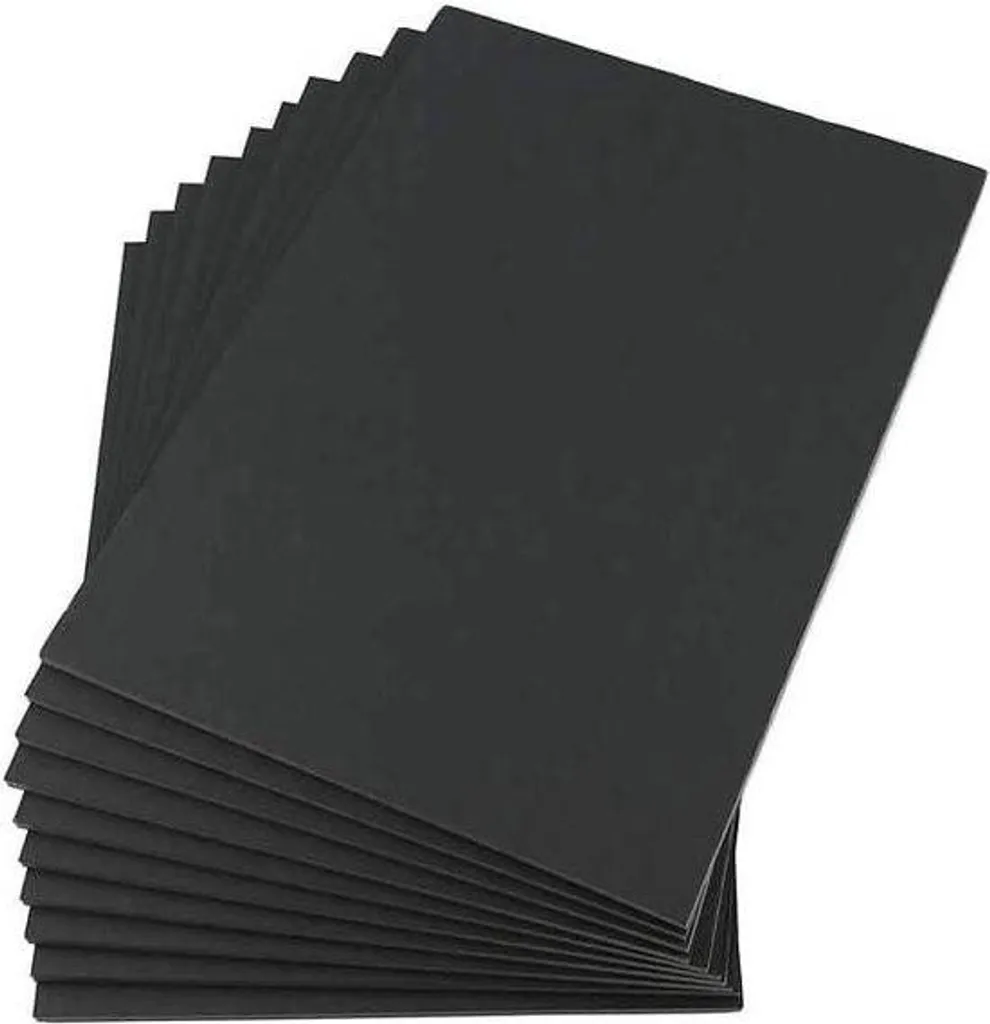 Support présentation noir A3 en carton mousse 5mm pour photo et affiche