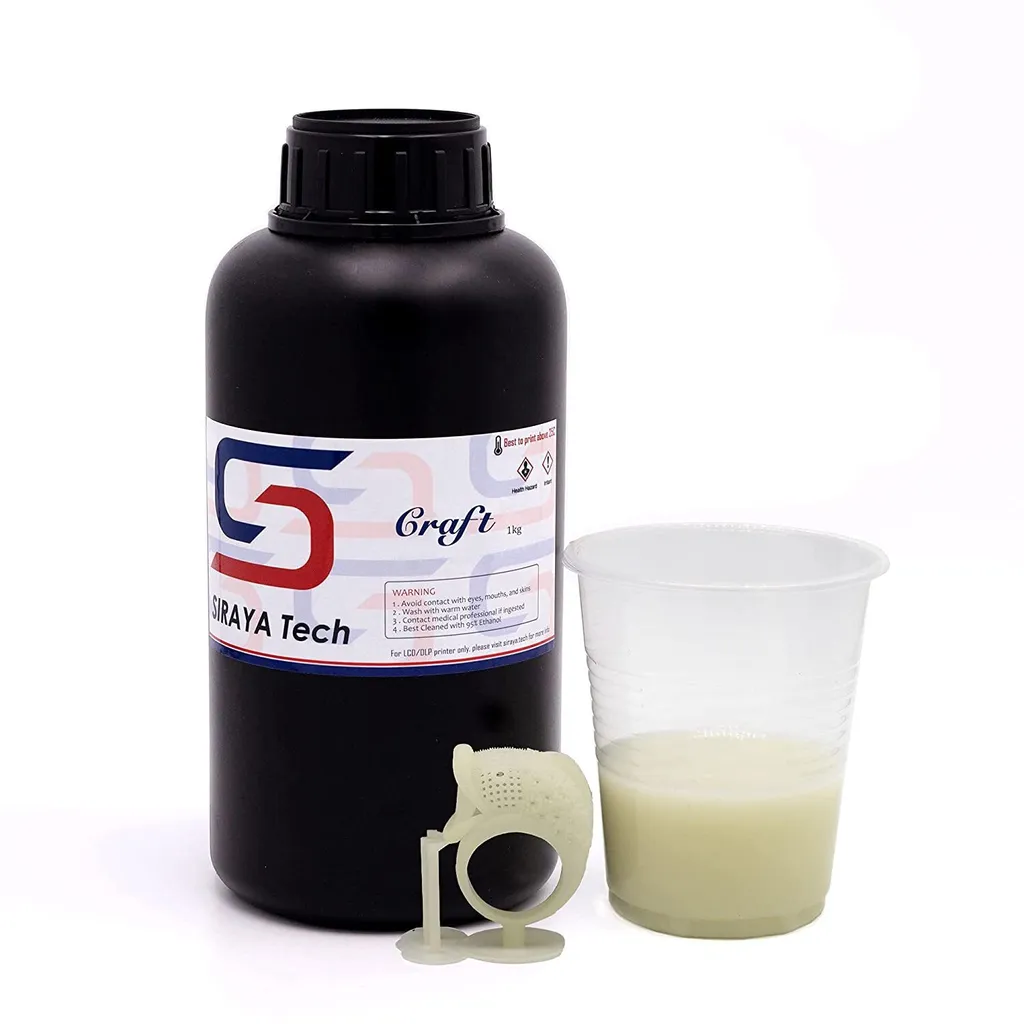 Résine imprimante 3D phosphorescente Siraya Tech Craft 1kg 405nm