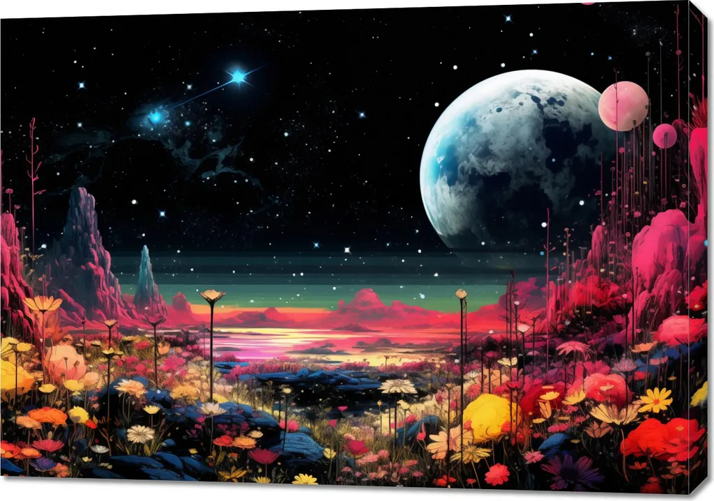 Habillez vos Murs Vides avec l'Image Autre Monde 100x70 cm - Déco Design
