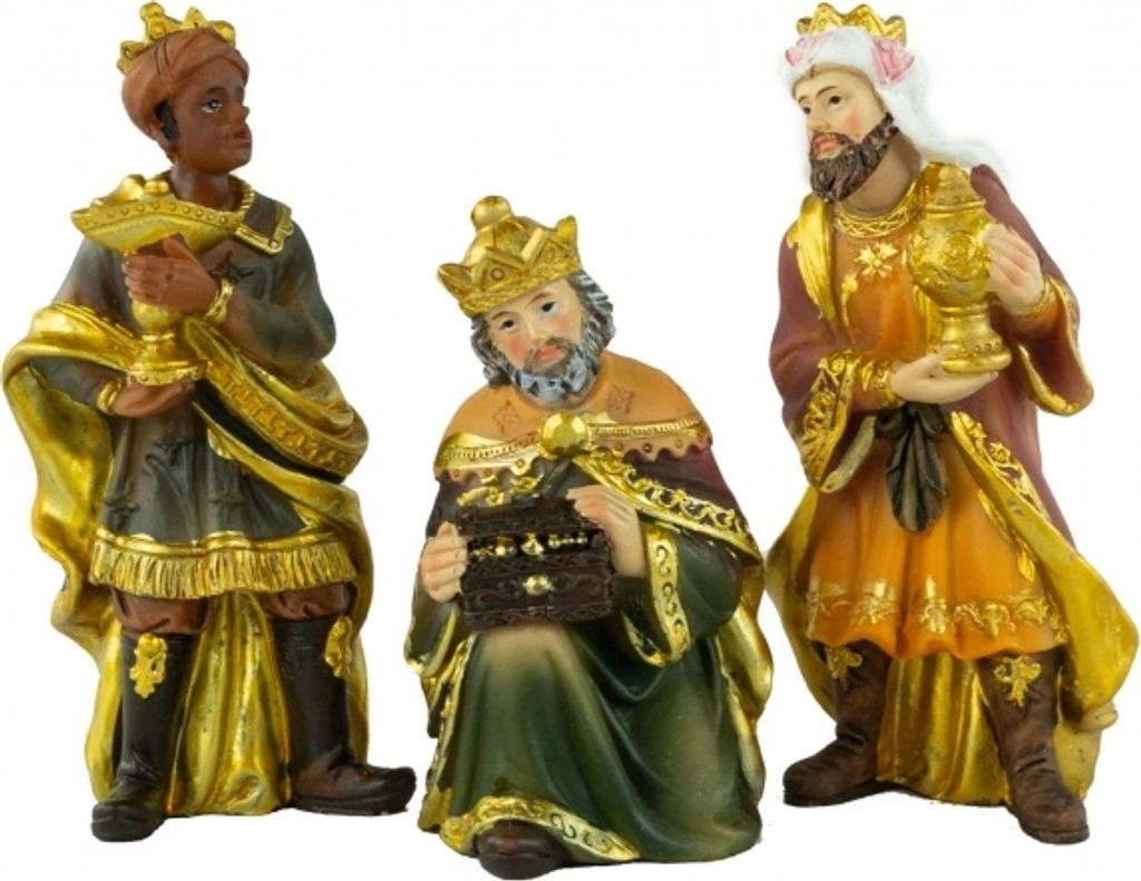 Wunderschöne Krippenfiguren 17-tlg., ca. 10 cm, K 604-S Produktbild 3