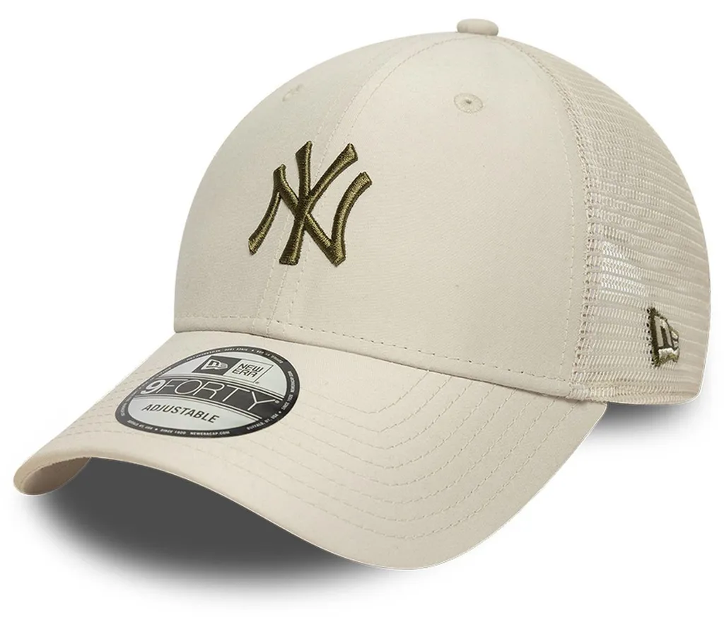 Casquette Trucker Beige New York Yankees 9Forty New Era pour Homme
