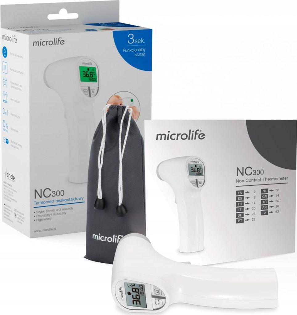 MICROLIFE Berührungsloses Thermometer NC 300 1 Stk.