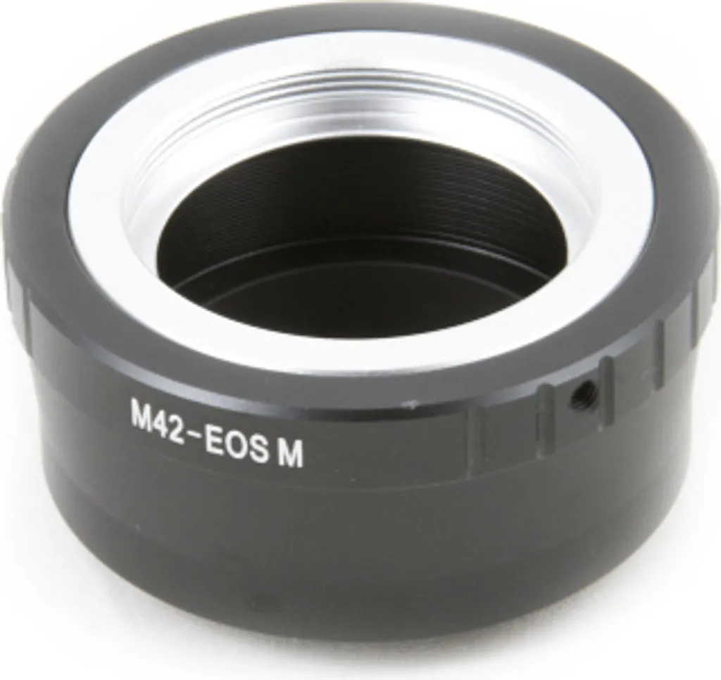 Adaptateur M42 vers Canon EOS M en métal robuste avec finition 010653