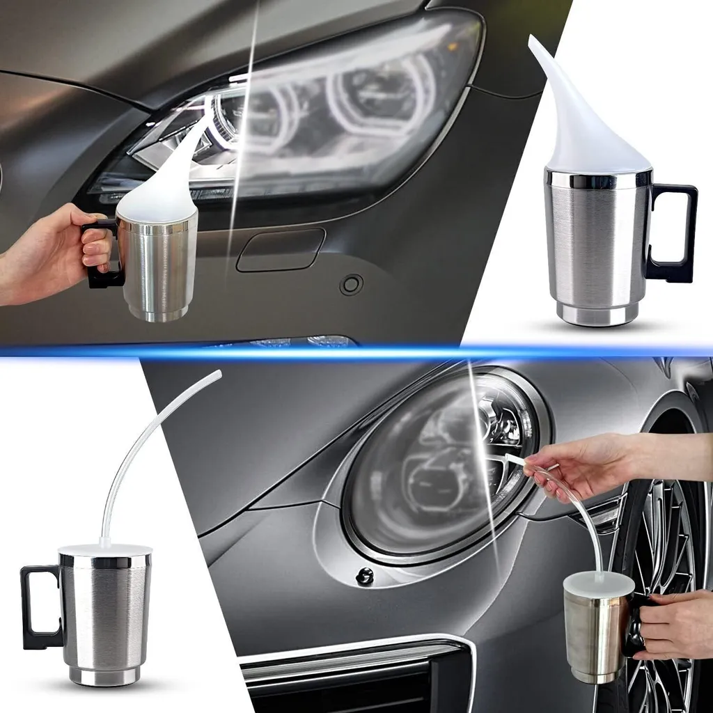 Rénovateur de phares voiture 1600ml kit complet de polissage manuel DIY