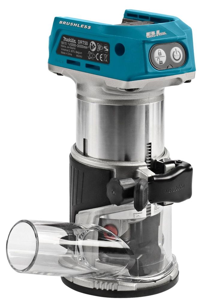 Makita 18-Volt-Ober- und Kantenfräse