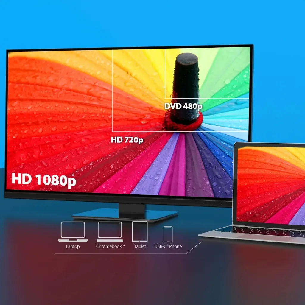 Diffusez sans câbles HDMI : J5Create Screencast USB-C Sans Fil FHD