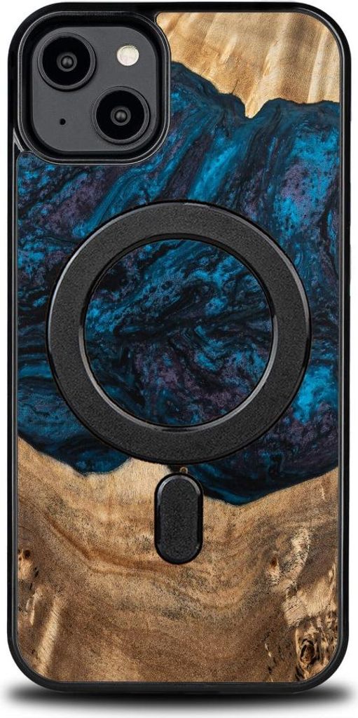 Bewood Unique Case für iPhone 15 Plus - Planeten - Neptun mit MagSafe