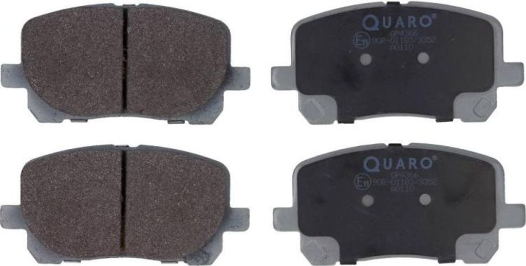 QUARO Bremsbeläge Satz Vorne Bremsklötze für TOYOTA Avensis Verso (M2) QP4366