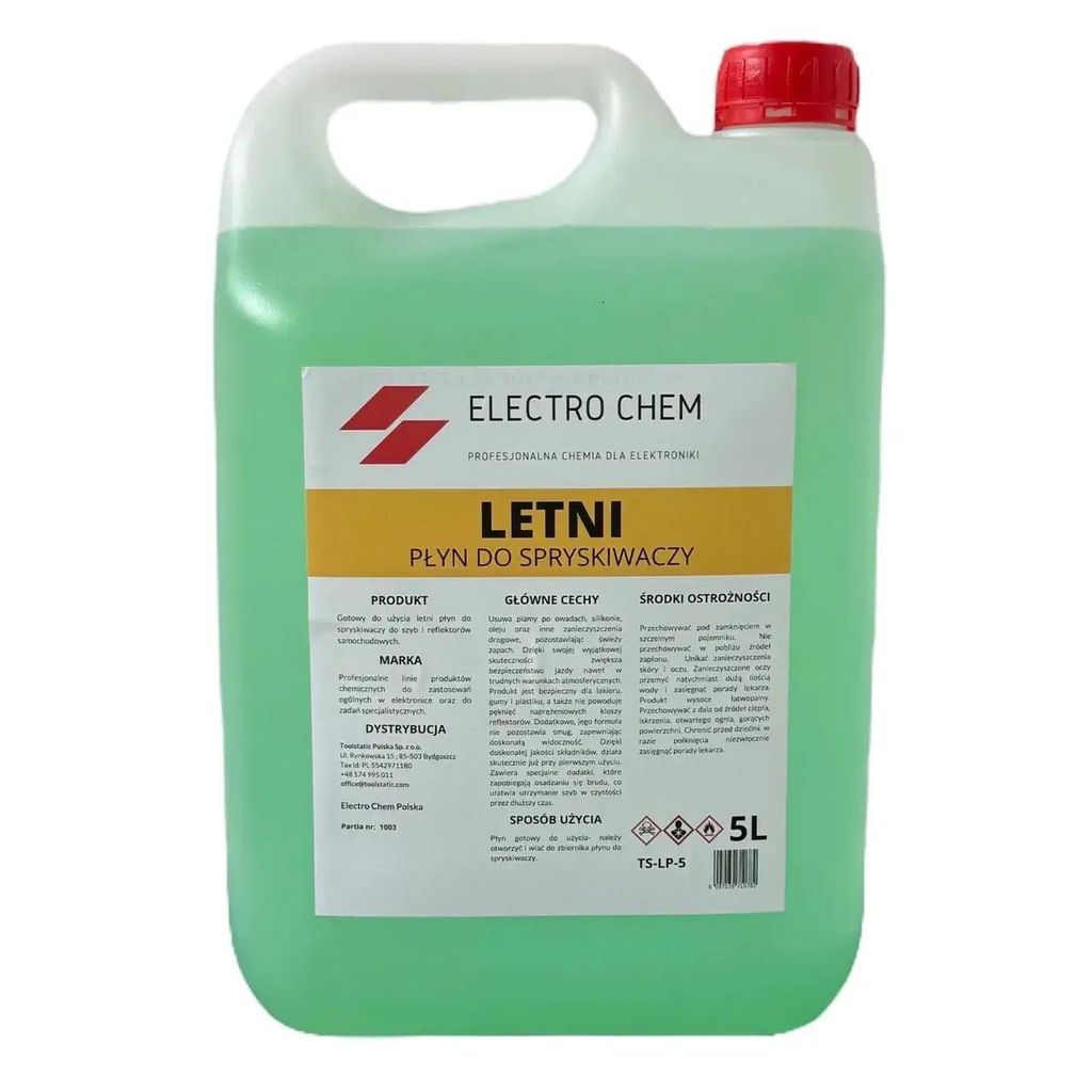 Płyn do spryskiwaczy - Letni 5L Zdjęcie produktu 