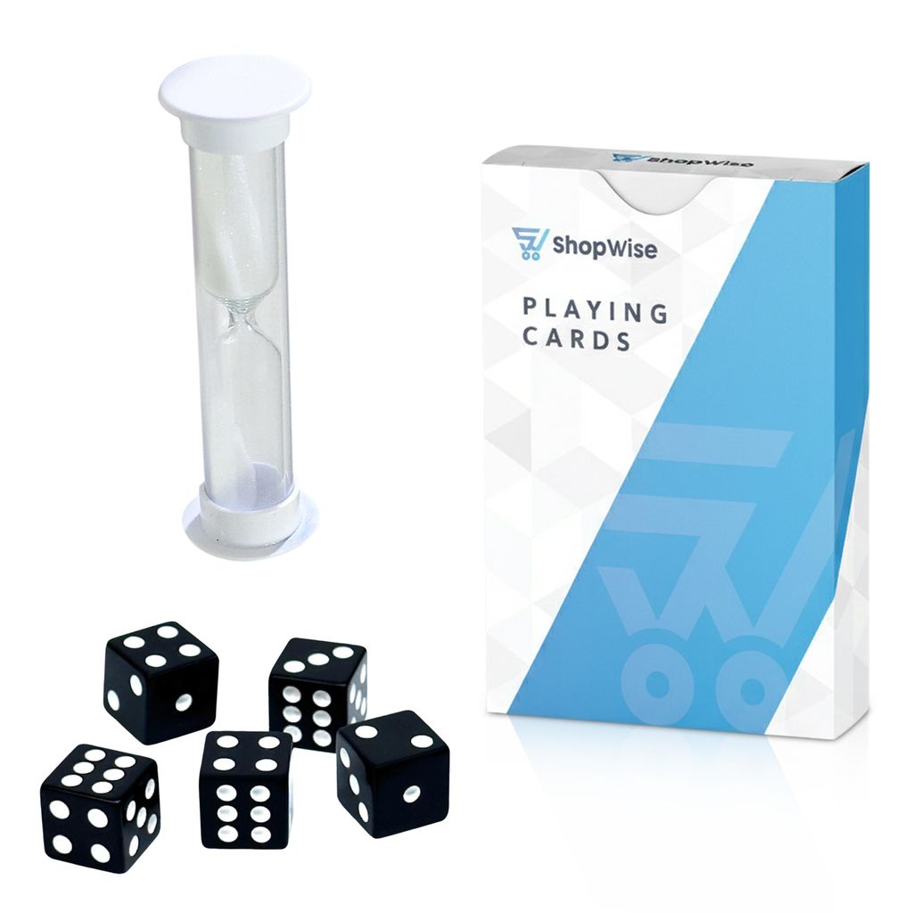 Spielkartenhalter Set ShopWise | Kartenhalter für Brettspiele & Kartenspiele, stabil & kompakt | Aus Karton