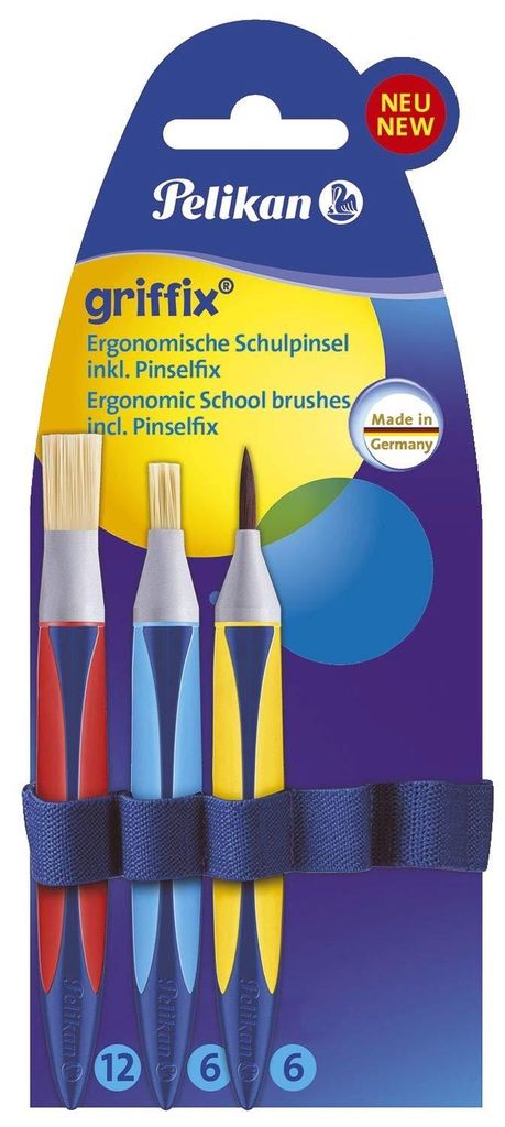 Pelikan 700726 Set iniziale di spazzole per la scuola Immagine del prodotto 
