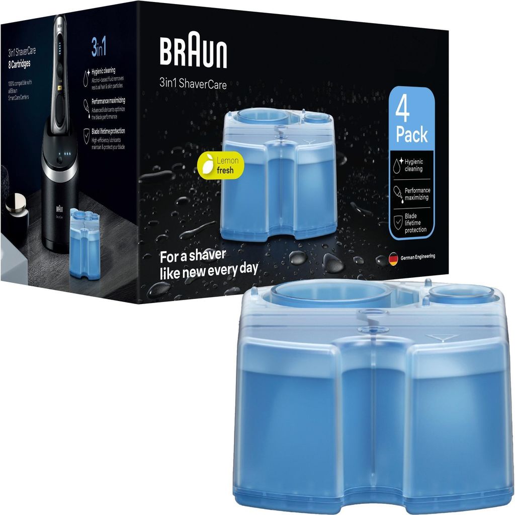 Braun CCR4 stacja czyszcząca wkłady uzupełniające akcesoria Zdjęcie produktu 