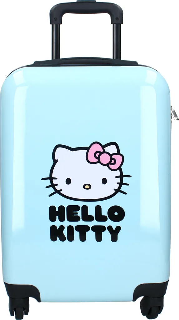 Valise Hello Kitty Incassable - Bagage Trolley Enfant Facile à Rouler