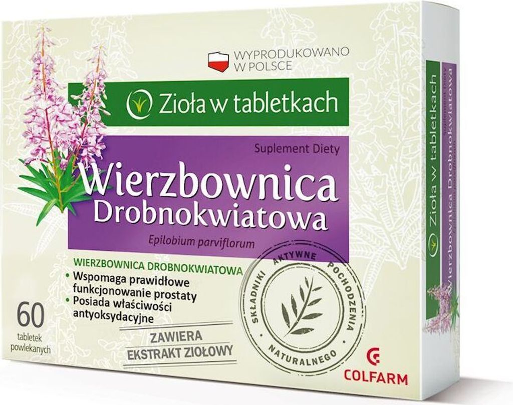 Smallflower Willowherb 680mg Tablets for Urinary Prostate
