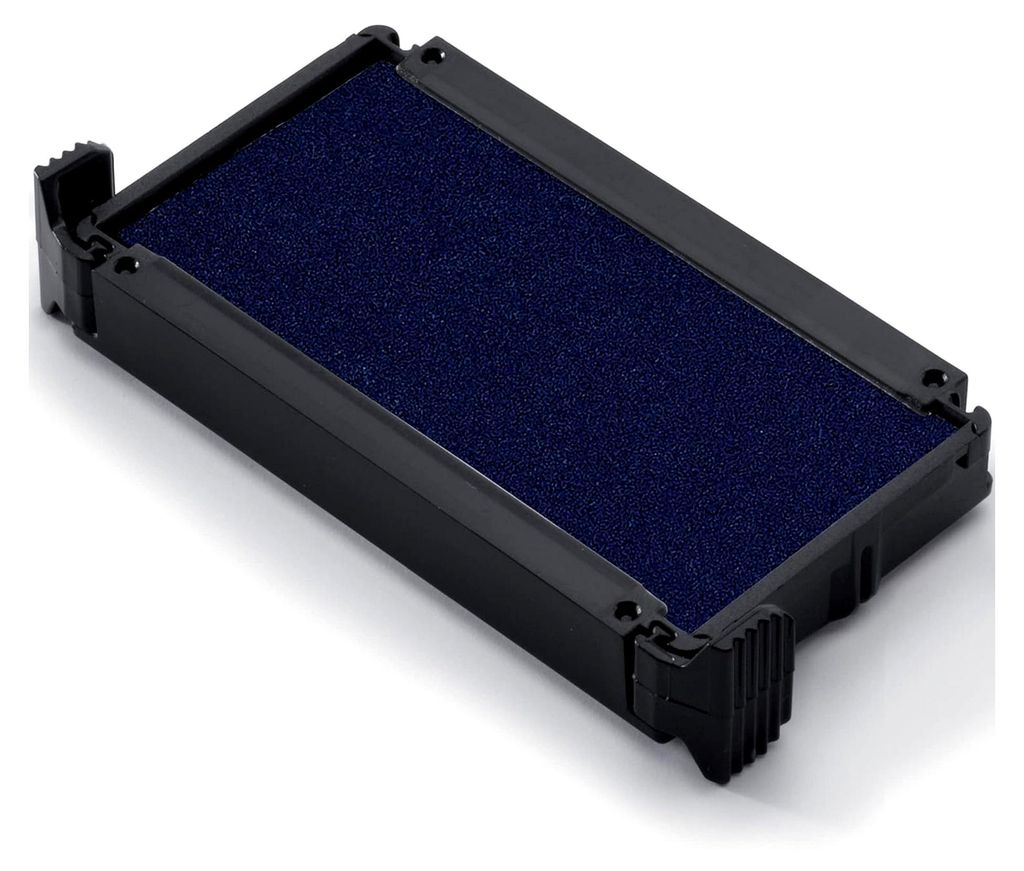 Ersatz-Stempelkissen, L 4,7 x H 2,1 x T 0,8 cm, blaue Tinte, 3 Stück, in Blisterpackung