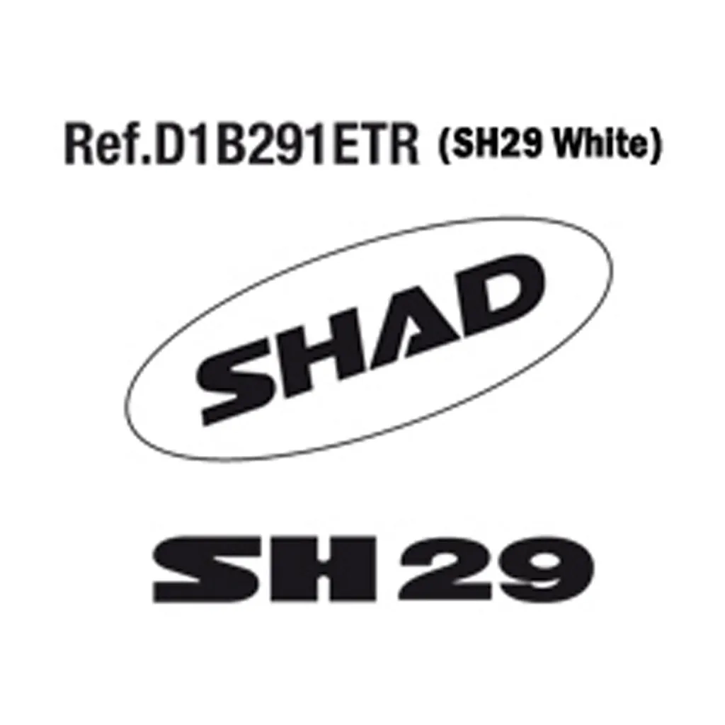 Ricambio Adesivo SHAD per Bauletto SH29 - Kit Completo Pronta Consegna