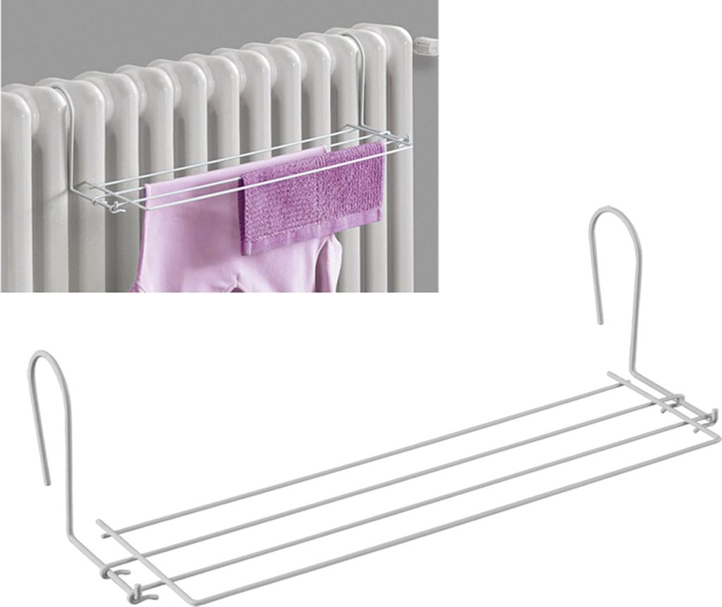 Metaltex Stendino, 1 police/políc, Šedá, 580 mm, 220 mm, Obrázok produktu 