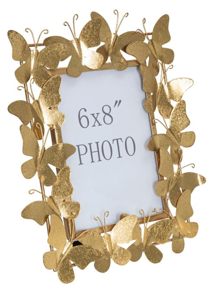 Mauro Ferretti Bilderrahmen Butterfly Glam 15x20 cm gold Produktbild 