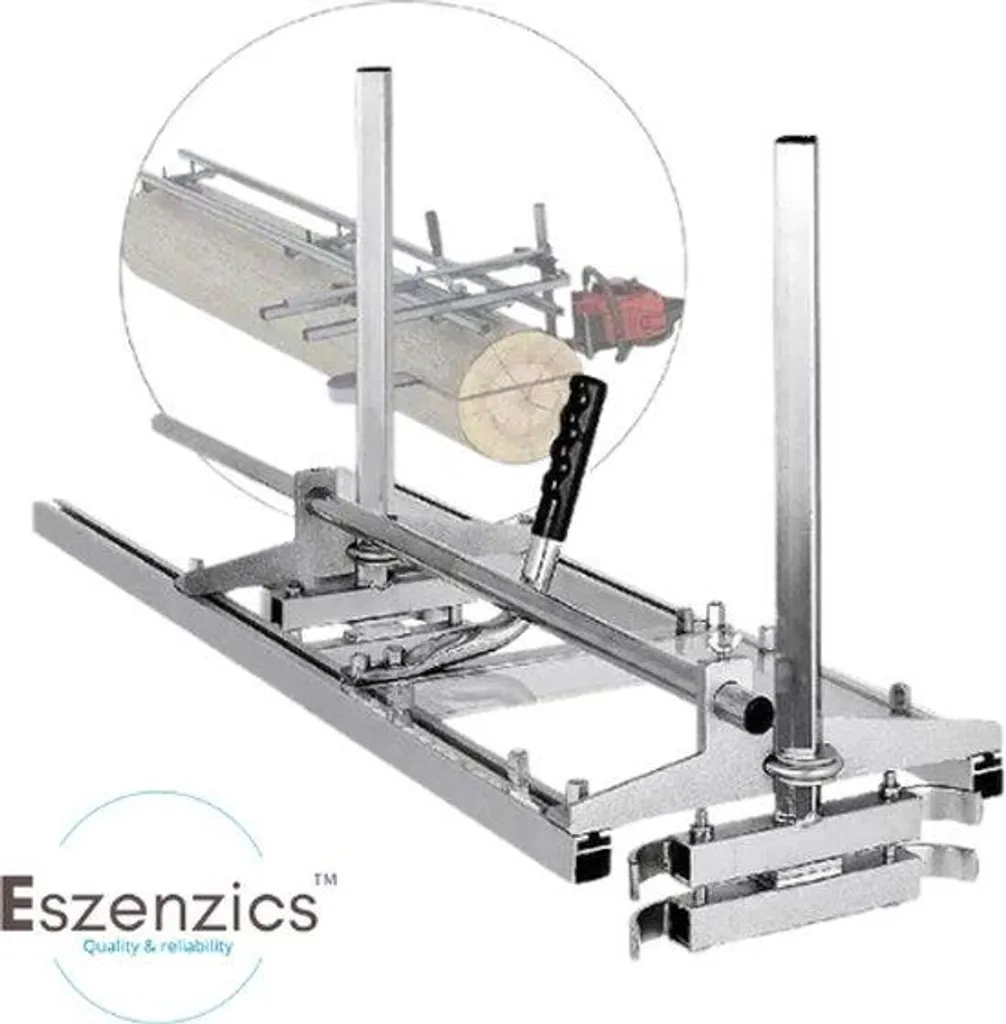 Scie à planches Pro8 guidage bois réglable 120cm aluminium et acier léger