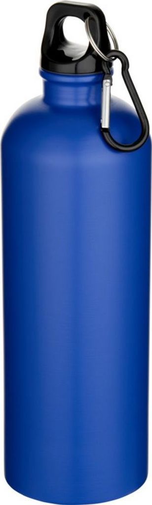 Floso - "Oregon" Wasserflasche, Recycelter Edelstahl, Karabinerverschluss, 750ml PF4783 (Einheitsgröße) (Königsblau)