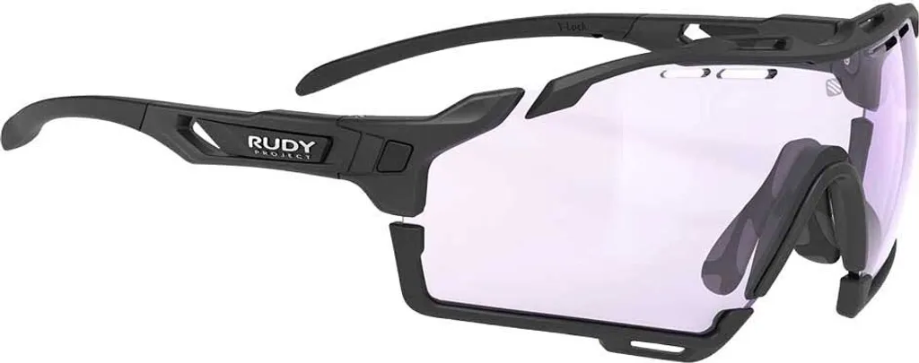 Rudy Project Cutline Impact X Sportbrille Violet Noir Matte Lunettes Sport