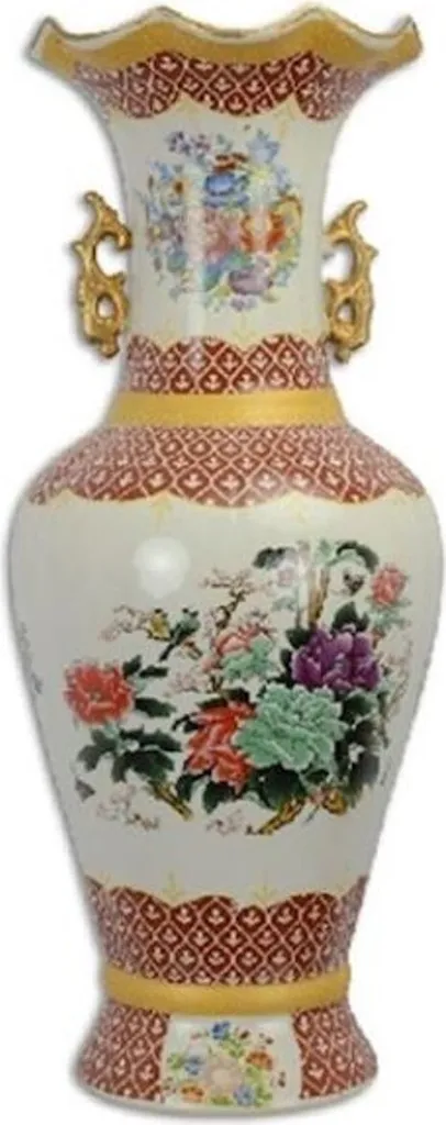 Vase en porcelaine Art Nouveau pour sublimer un salon style baroque chic