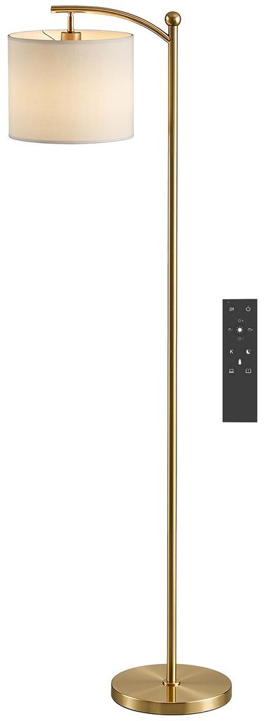 HOMCOM LED Stehlampe Stufenlos Dimmbar Stehleuchte mit Produktbild 