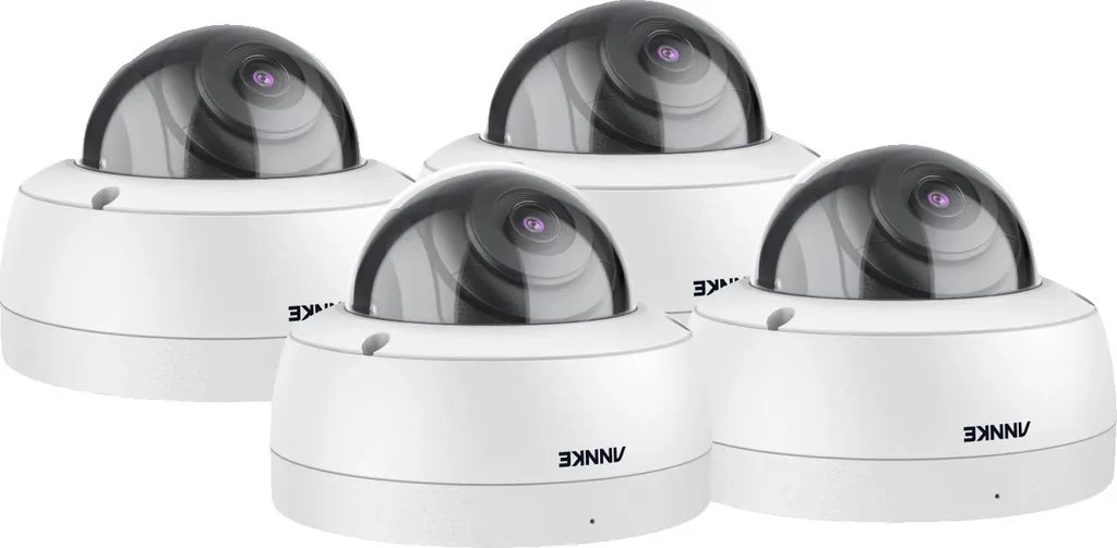 Caméra Surveillance POE 5MP Idéale pour Maison avec Vision Couleur Nocturne