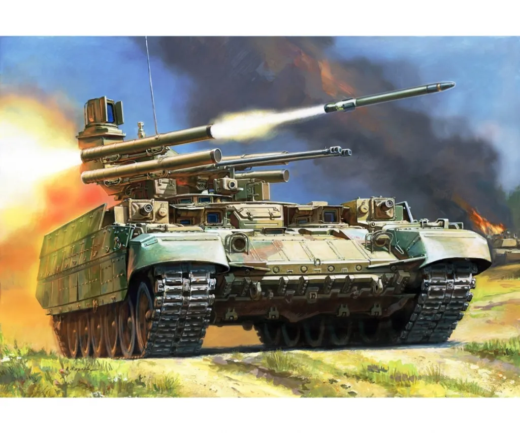 Maquette Militaire BMPT Terminator Zvezda 1/35 Blindé Russe Moderne