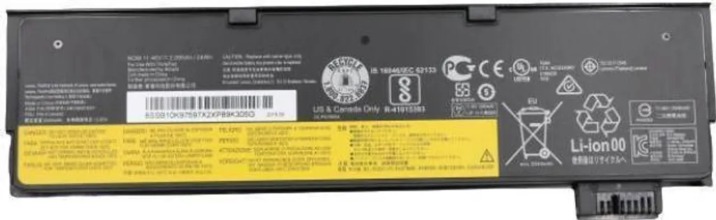 CoreParts Batteria per computer portatile 24Wh 3 celle agli ioni di litio 11,4V 2100mAh 01AV490 - Batteria - 2.100 mAh (01AV490-CP)