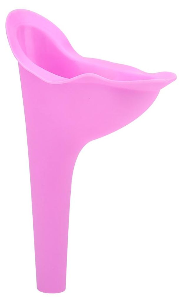 Neues Camping-Toilettenzubehör für Frauen: Tragbarer Urinaltropfen für unterwegs (rosa)