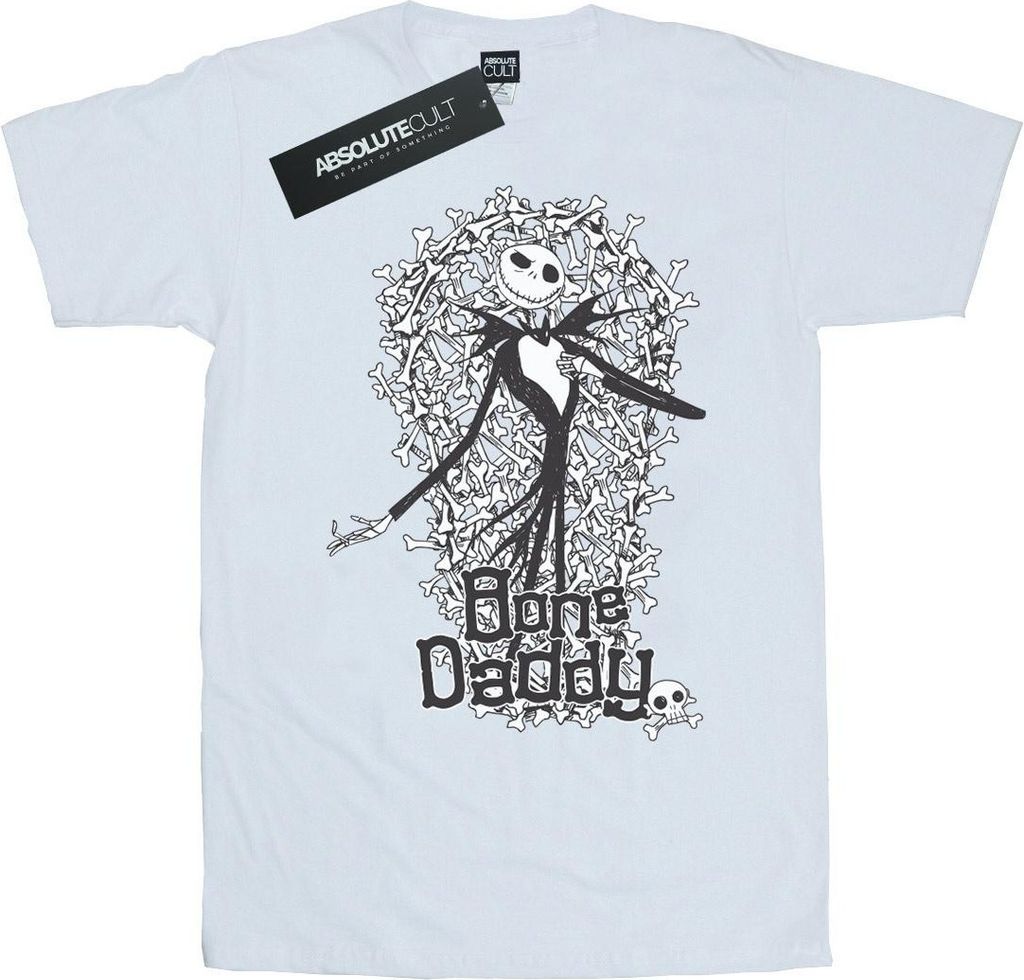 Disney - "Nightmare Before Christmas" T-Shirt für Damen BI41437 (XXL) (Weiß)