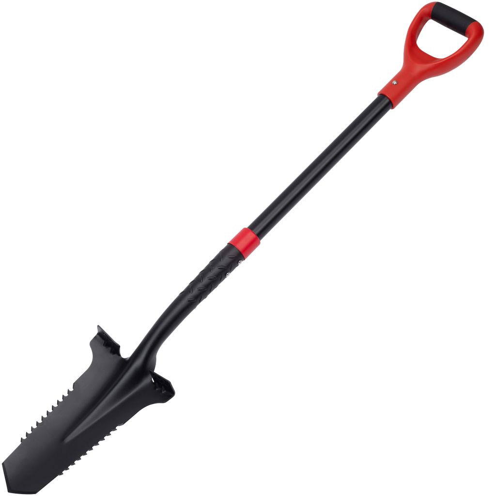 Meister Spaten mit Wurzelsäge Für Wurzeln bis 3 cm 195 mm Arbeitsbreite Wurzelspaten
