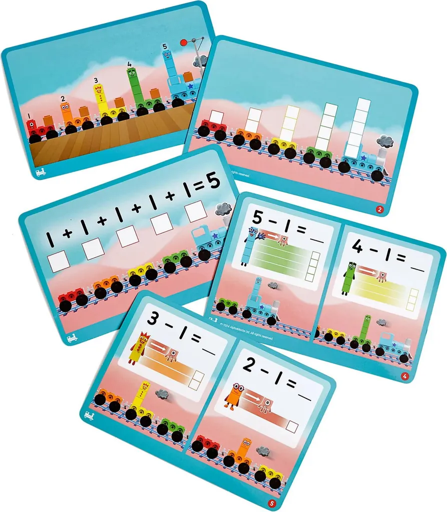 Jeu de construction mathématique Numberblocks Express Train avec Cubes - 5