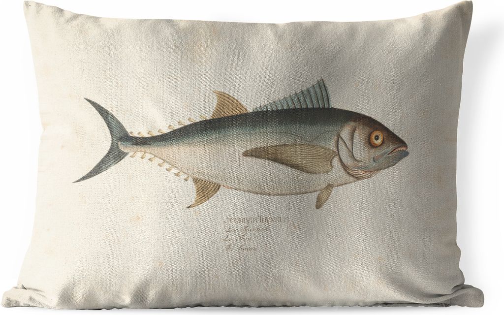 MuchoWow® Outdoor Kissen - Eine alte Illustration eines Produktbild 