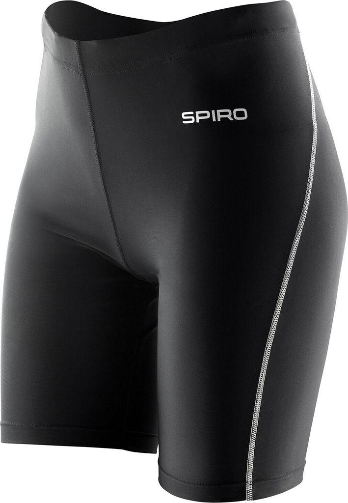 Spiro - "Bodyfit" Baselayer-Unterhose für Damen PC6752 (M-L) (Schwarz)