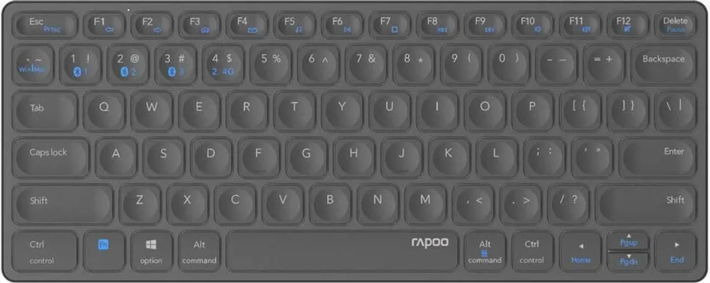 Clavier sans fil Rapoo E9600M pour le Télétravail et Bureautique Nomade