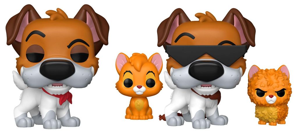 Oliver & Co. POP! & Buddy Movies Figurines en vinyle Dodger Image du produit 